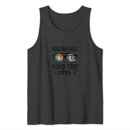 Discover Road Trip Squad Niagara Falls Souvenirs Family 2 Tank Tops