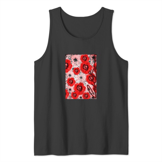Discover Red Roses 336 Tank Tops