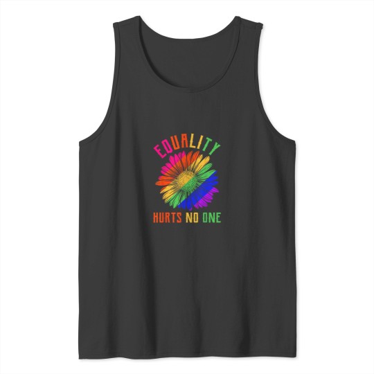Discover Pride Human Rights Lgbt Equality Hurts No One Tank Tops