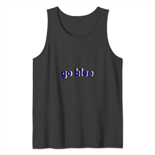 Discover Go Blue (2) Tank Tops