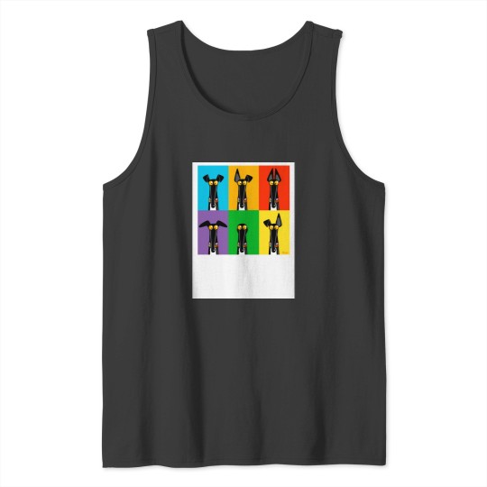 Discover Greyhound Semaphore Baseball ¾ Sleeve T-Shirt Tank Tops