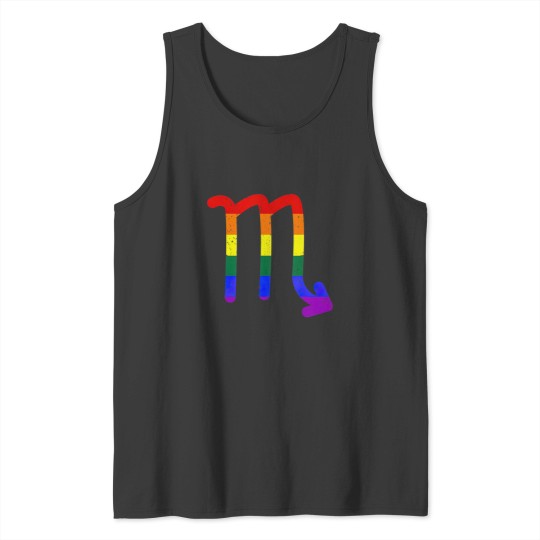 Discover Scorpio LGBT Pride Tank Top