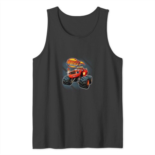 Discover Blaze And The Monster Machines With Shadow Tank Tops