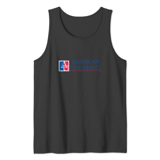 Discover American University Logo Tank Tops