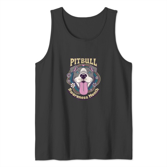 Discover Pitbull Awareness Month - Pitbull Love Tank Tops