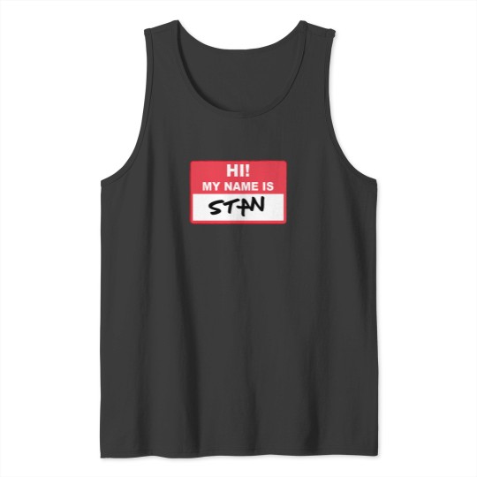 Discover Eminem   Hi My Name Is Stan 1 Tank Tops