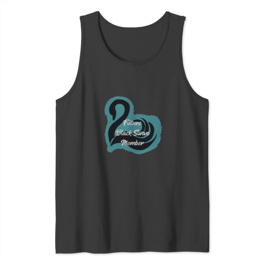 Discover Future Back swan Tank Tops