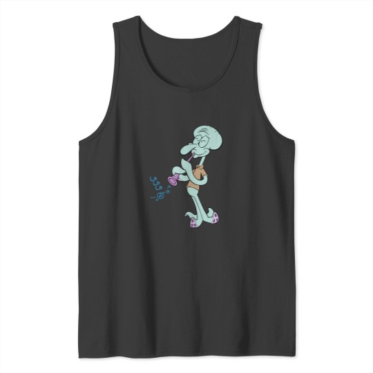 Discover Squidward Clarinet Tank Tops