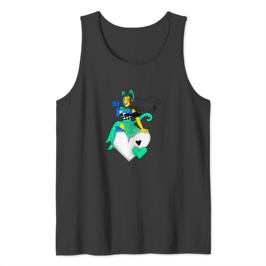 Discover Checkerboard Cheshire ENA Tank Tops