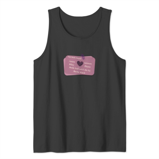 Discover Sticky Note Book Characters   Jaxon  Lennon From Fall With Me By Becka Mack Tank Tops