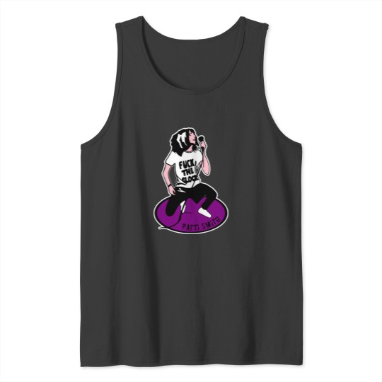 Discover Patti Smith The Punk Poetess Who Rocked the World Tank Tops