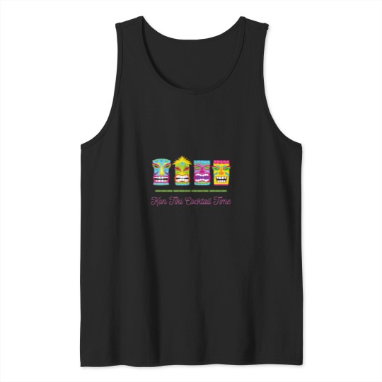 Discover Kon Tiki Cocktail Time Tank Tops