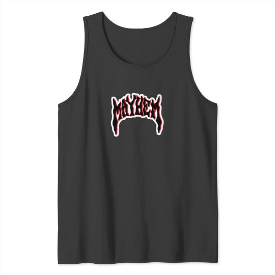 Discover Mayhem Lost Surfboards Surfing  Music  Band  Mayhem Tank Tops