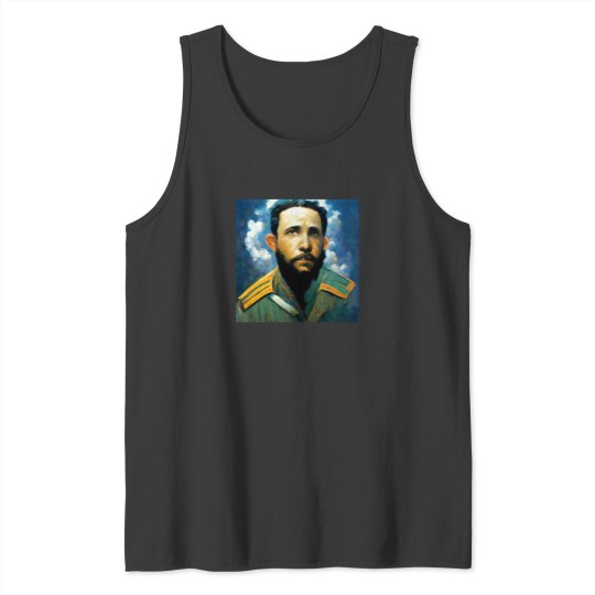 Discover Fidel Castro 747 Tank Tops