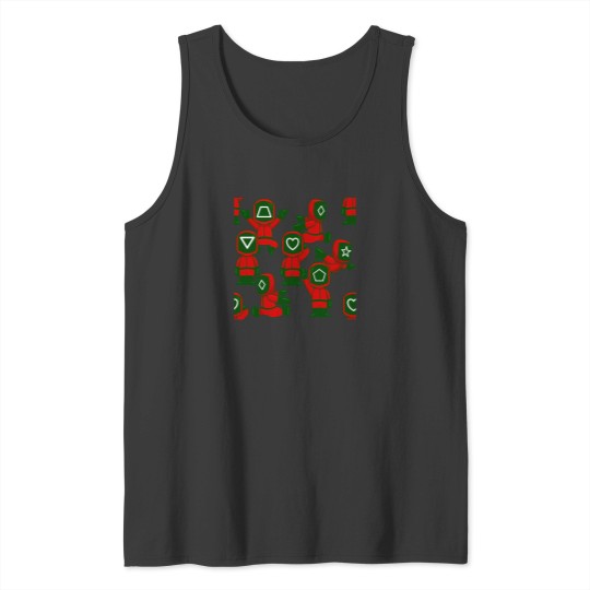 Discover Squid Cosplay Ugly Christmas Tv Show Guards Netflix 202 Tank Tops