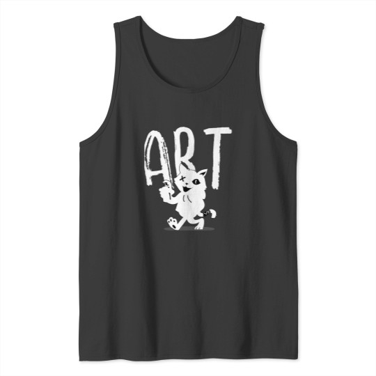Discover i got an eye art cool cat grafi artist design Tank Tops