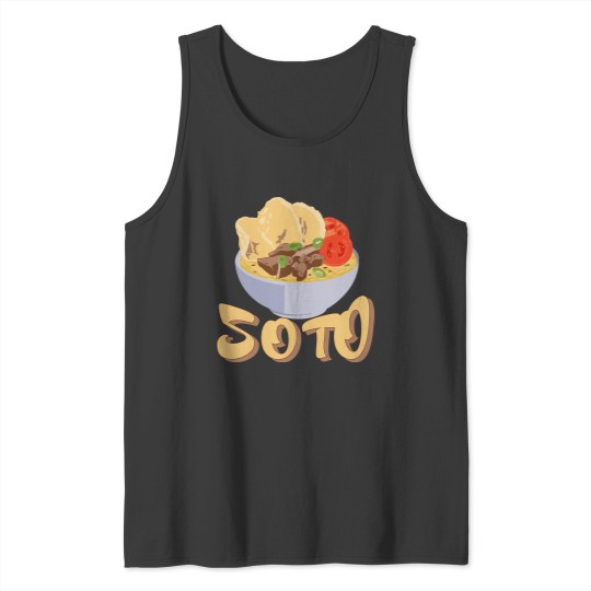 Discover Traditional Food -Soto Tank Tops