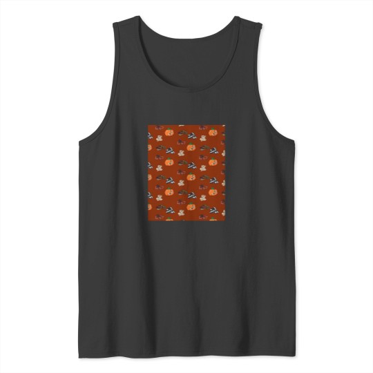 Discover Halloween Sneks 1775 Tank Tops