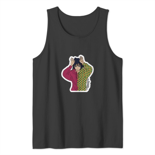 Discover Giyu Hoodie Tank Tops