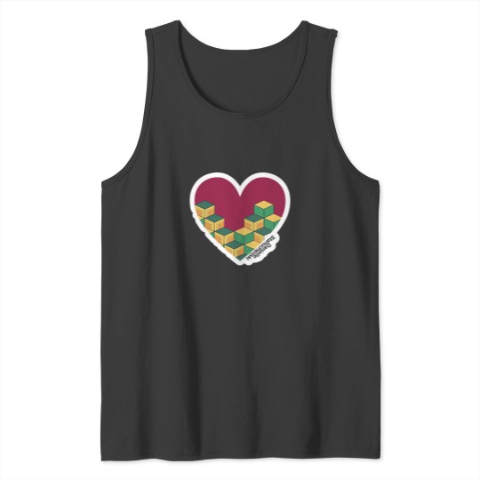Discover Giyu Heart Tank Tops
