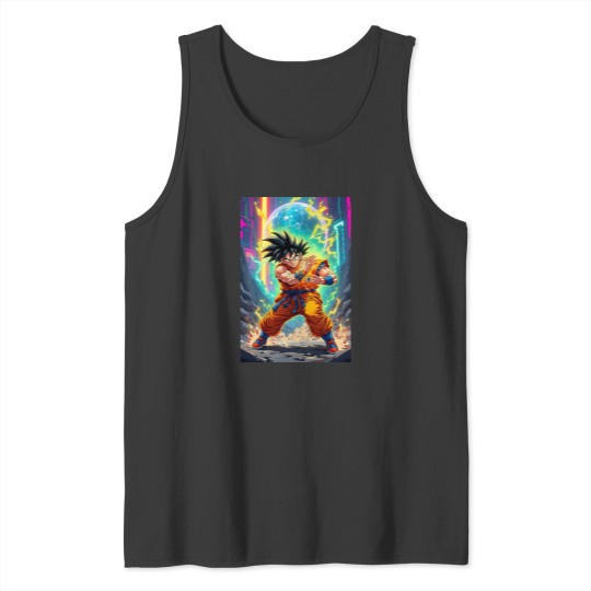 Discover Goku dragon ball anime Tank Tops