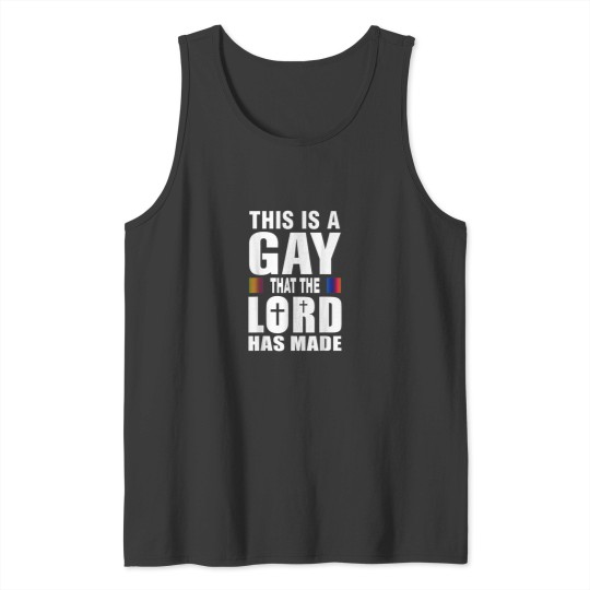 Discover This Is A Gay That The Lord Has Made Funny Chris Tank Tops