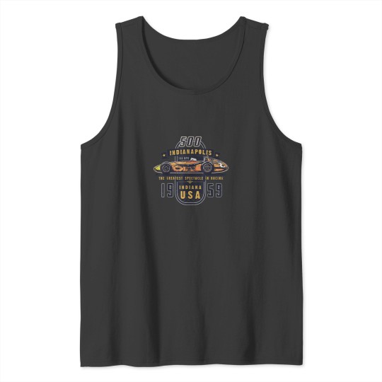 Discover Vintage historic Indianapolis 1959 throwback tee Tank Tops
