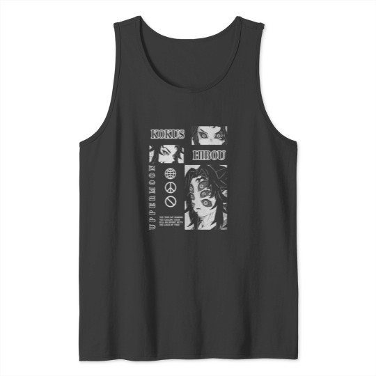 Discover Kokushibo First Upper Moon (1) Tank Tops