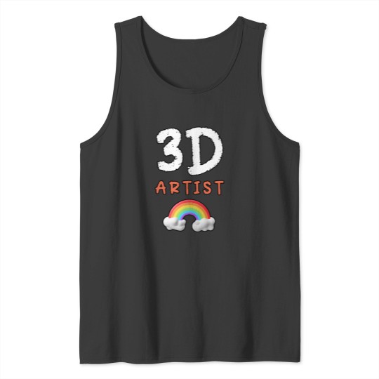 Discover 3D Artist - 3D Designer Active 3D Artist - 3D Designer Active Tank Tops