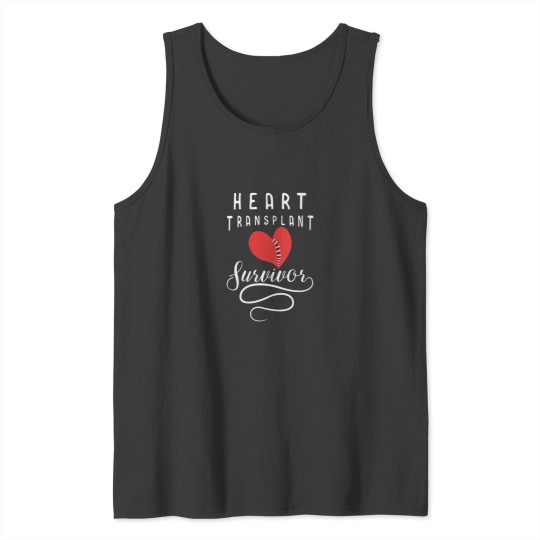 Discover Womens Heart Transplant Recovery Survivor Gift t Tank Tops