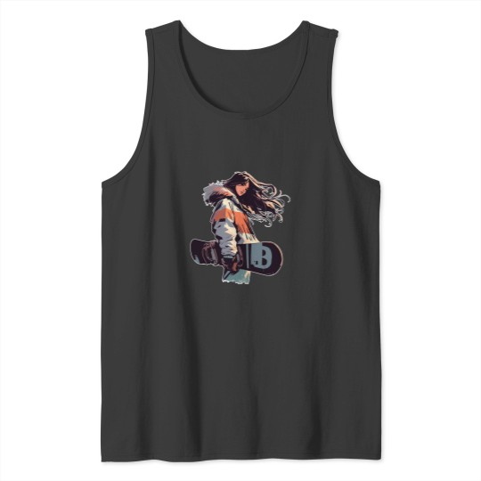 Discover animes girls snowboarder Tank Tops