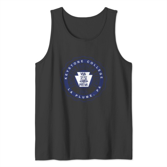 Discover Pennsylvania, Keystone College Est. 1868 La Plume Tank Tops