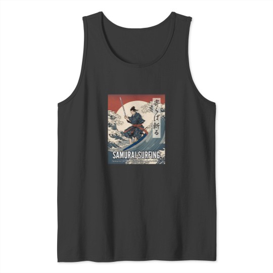 Discover SAMURAI SURFER SUKESABURO Tank Tops