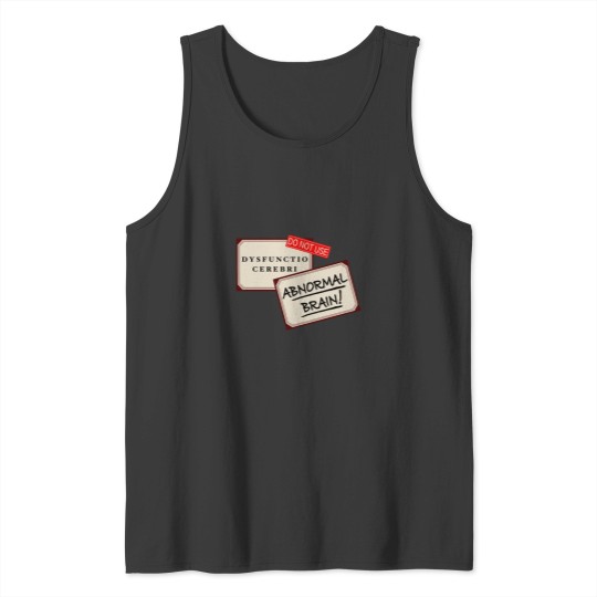 Discover Abnormal Brain in a jar Tank Tops