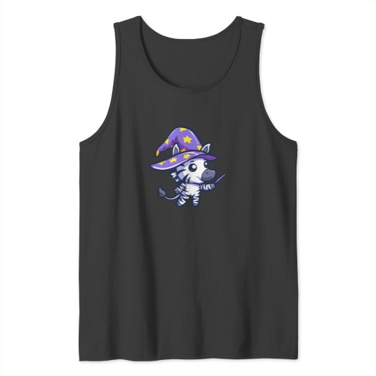 Discover Zebra Wizard Master 1844 Tank Tops