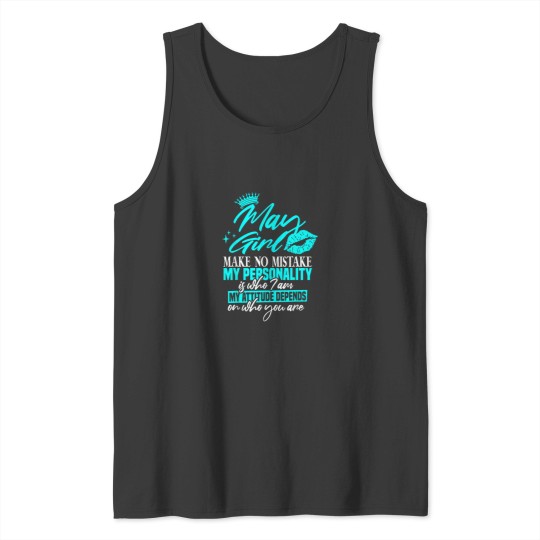 Discover Queen Women Birthday May 6328 Tank Tops