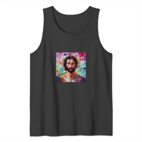 Discover Jesus Christ Is Faith Tank Tops