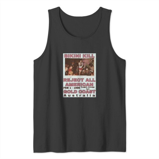 Discover Bikini Kill Reject Tank Tops