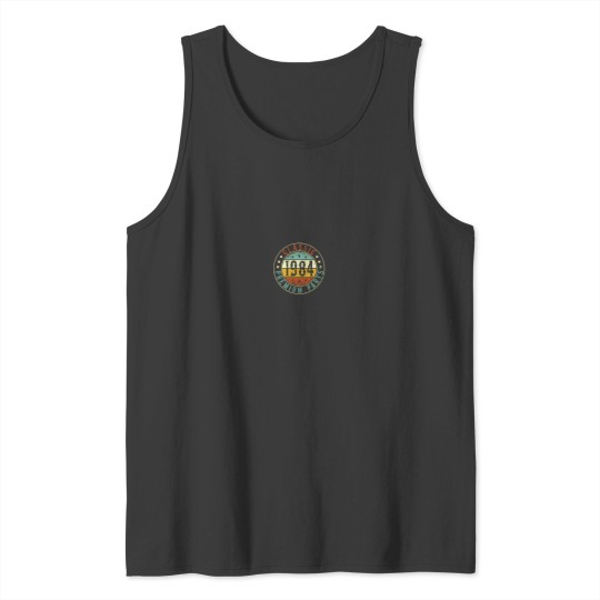 Discover 1984 Birthday Premium Parts Classic Born In 1984 Tank Tops