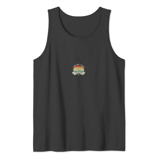 Discover 1976 Birthday Awesome Premium Edition Born In 19 Tank Tops