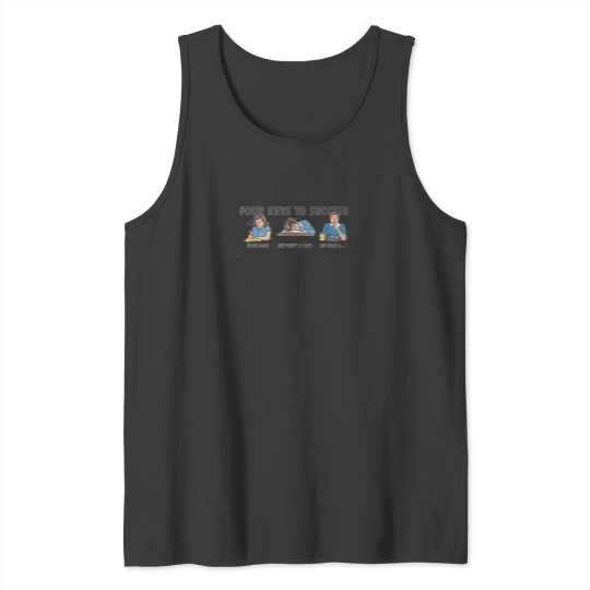 Discover Four-Keys-To-Success-T-Shirt Tank Tops