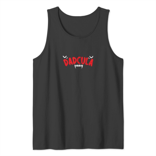 Discover Matching Couple Costume Dad Dadcula Halloween Tank Tops