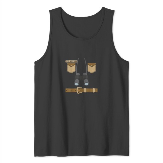 Discover Zookeeper Costume Zookeeping Wildlife Animal Saf Tank Tops
