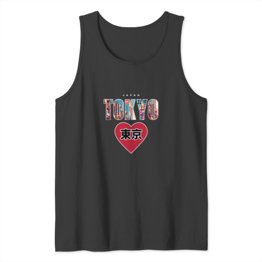 Discover Tokyo loves - Japan Tank Tops
