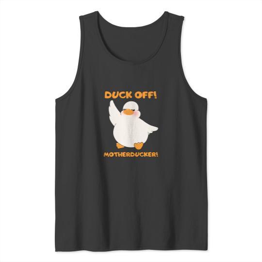 Discover Duck Off Motherducker Cute Duckling Baby Goose 2 Tank Tops