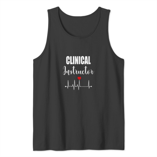 Discover Womens Clinical Instructor Nurse Nursing Educato Tank Tops