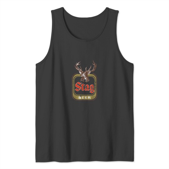 Discover Vintage Stag Beer Tank Tops