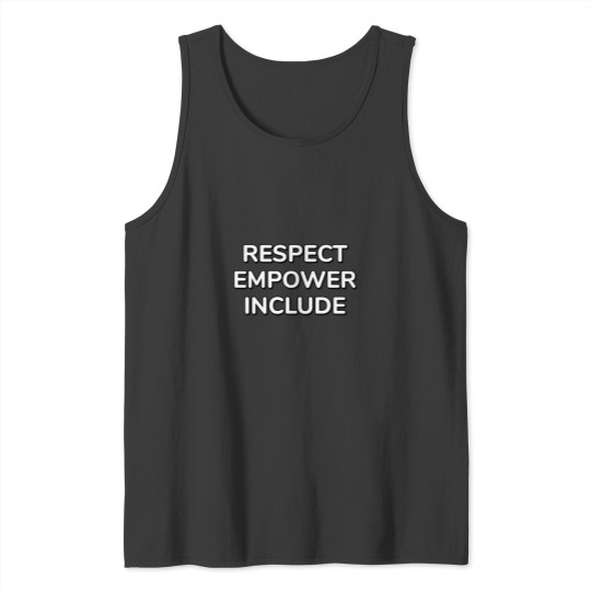 Discover Respect Empower Include -2 Tank Tops