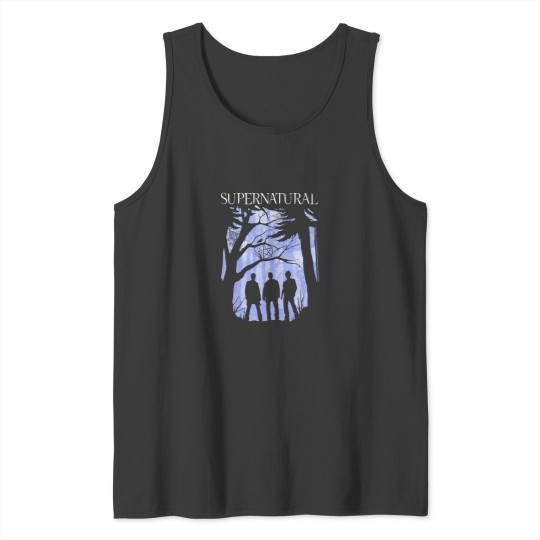 Discover Supernatural Silhouettes Logo Premium Tank Tops