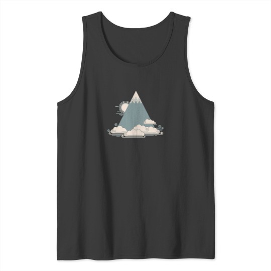 Discover Cloud-Mountain Tank Tops